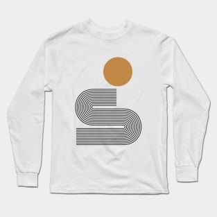 Mid century study no.9 Long Sleeve T-Shirt